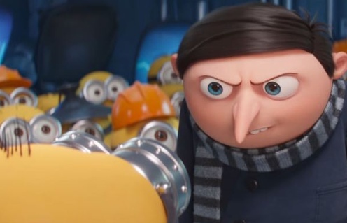Une scène du film Minions: The Rise of Gru