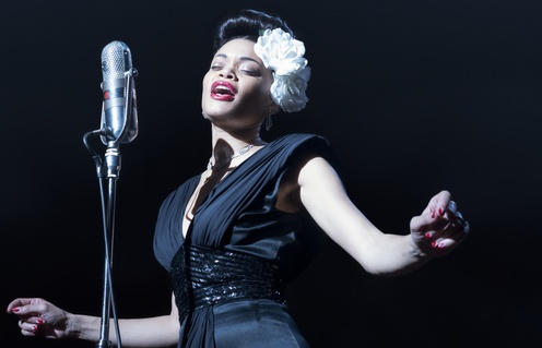 Une scène du film The United States vs. Billie Holiday