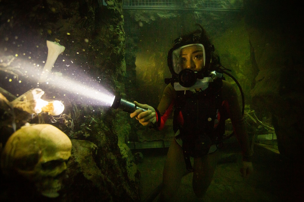 Une scène du film 47 Meters Down: Uncaged