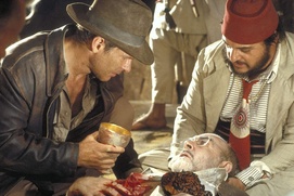 Une scène du film Indiana Jones and the Last Crusade