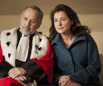 Une scène du film L'hermine