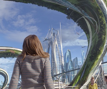 Une scène du film Tomorrowland
