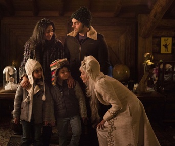Une scène du film Noël & Cie