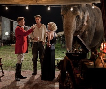 Une scène du film Water for Elephants