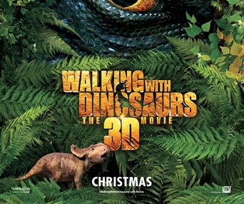 Affiche du film Walking with Dinosaurs 3D