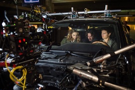 Une scène du film Baby Driver