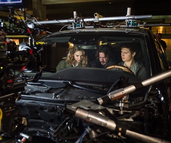 Une scène du film Baby Driver