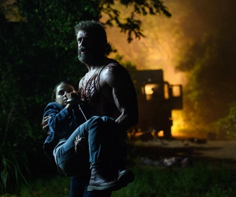 Une scène du film Logan