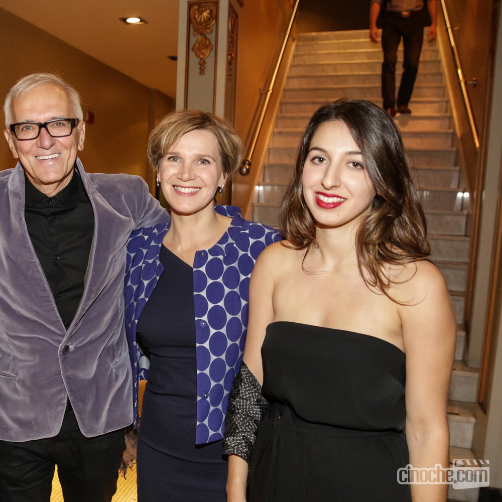 Sur le tapis rouge du film Ville-Marie