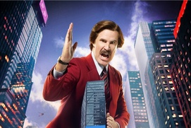 Affiche du film Anchorman 2: The Legend Continues