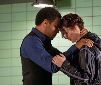 Une scène du film The Hunger Games