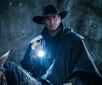 Une scène du film Rambo: Last Blood