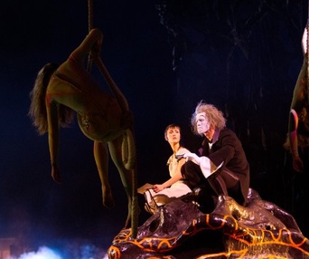 Une scène du film Cirque du Soleil: Worlds Away