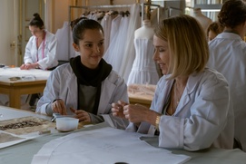 Une scène du film Haute Couture