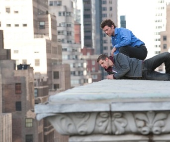Une scène du film Man on a Ledge