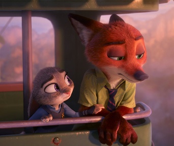 Une scène du film Zootopia