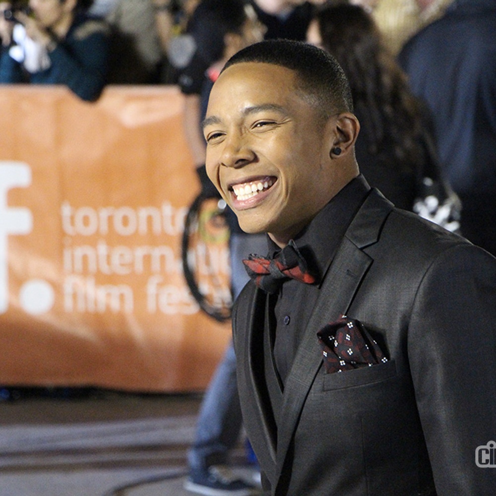 Sur le tapis rouge du film The Equalizer