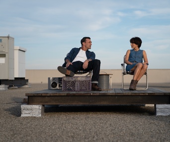 Une scène du film Lucy in the Sky