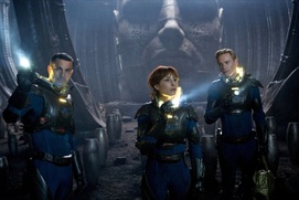 Une scène du film Prometheus Une scène du film Prometheus