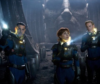 Une scène du film Prometheus