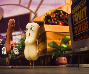 Une scène du film Sausage Party