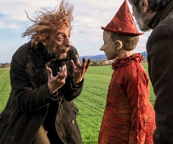 Une scène du film Pinocchio