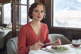 Une scène du film Murder on the Orient Express Une scène du film Murder on the Orient Express