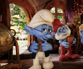 Une scène du film The Smurfs 2