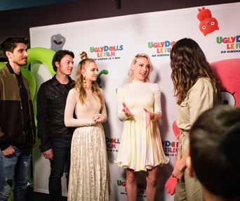 Première d'UglyDolls : Le film à Montréal