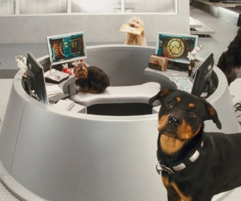 Une scène du film Cats & Dogs: The Revenge of Kitty Galore