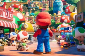 Affiche du film The Super Mario Bros. Affiche du film The Super Mario Bros.