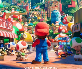 Affiche du film The Super Mario Bros.