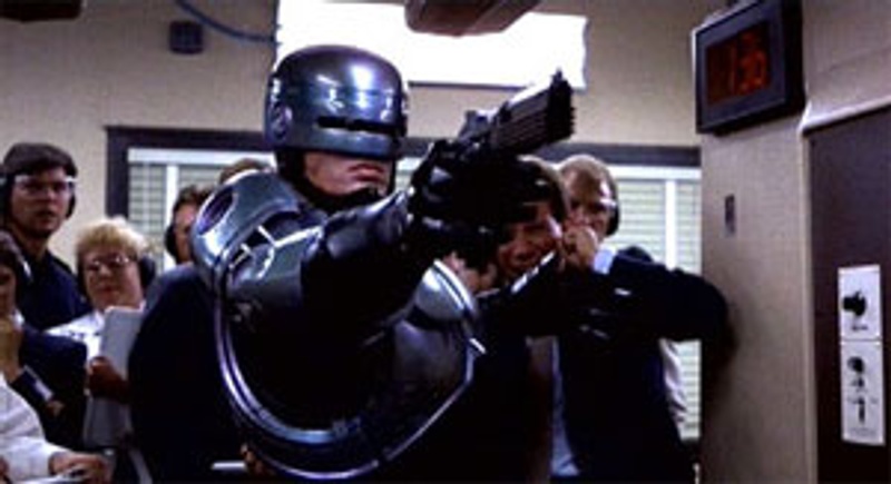 Scène du film Robocop 2