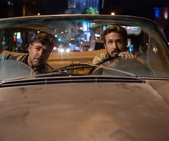 Une scène du film The Nice Guys