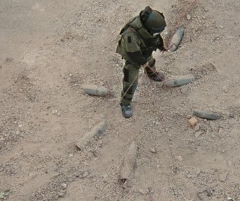 Scène du film The Hurt Locker