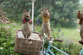 Une scène du film Peter Rabbit Une scène du film Peter Rabbit