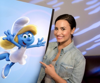 Une scène du film Get Smurfy