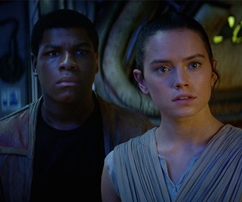 Une scène du film Star Wars: The Force Awakens