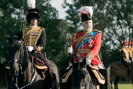 Une scène du film Downton Abbey