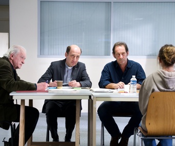 Une scène du film L'apparition