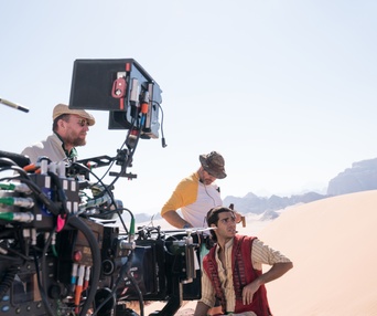 Une scène du film Aladdin