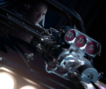 Une scène du film Furious 7