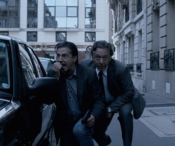 Une scène du film Le guetteur