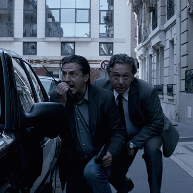Une scène du film <em>Le guetteur</em>