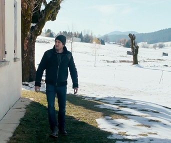 Une scène du film Mon garçon