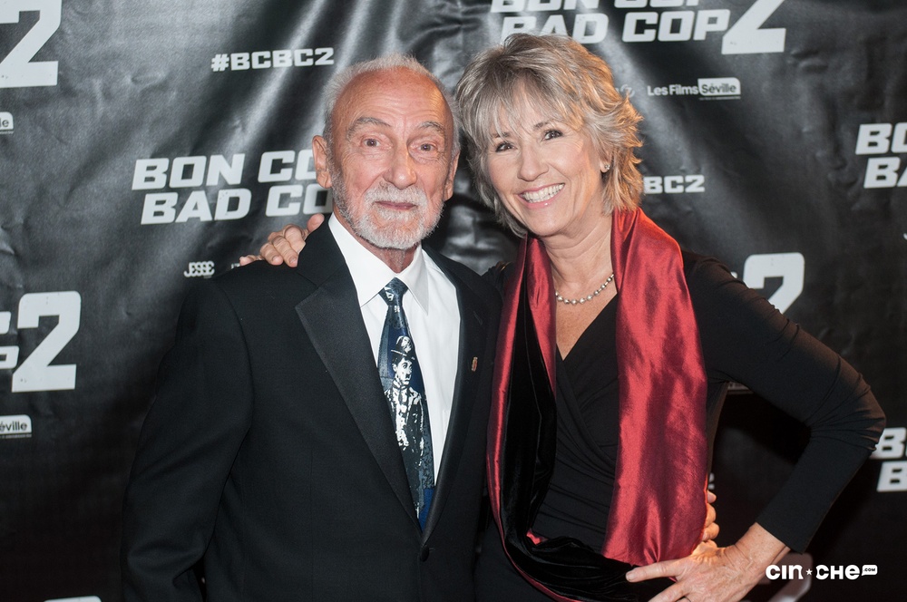 Sur le tapis rouge du film Bon Cop Bad Cop 2