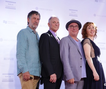 Sur le tapis rouge du Gala Québec Cinéma 2018