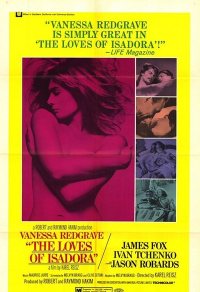 Affiche du film Isadora