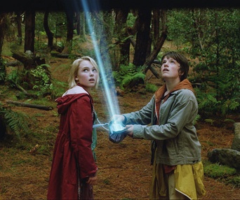 Scène du film Le pont de Terabithia