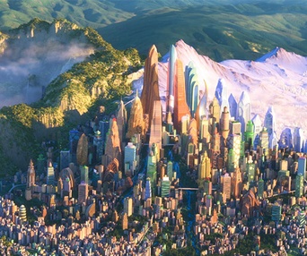 Une scène du film Zootopia